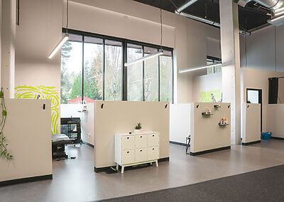 Redmond location view of patient bays