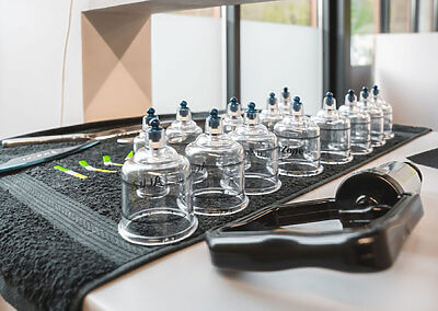 Redmond location suction cups for treatment